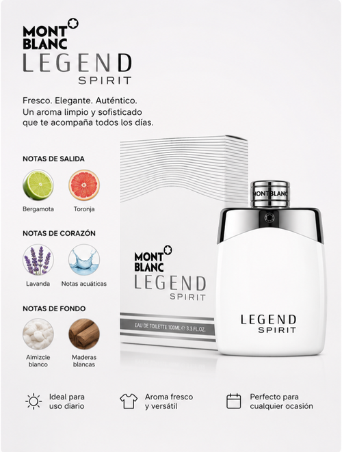 Mont Blanc Legend Spirit Men EDT Spray